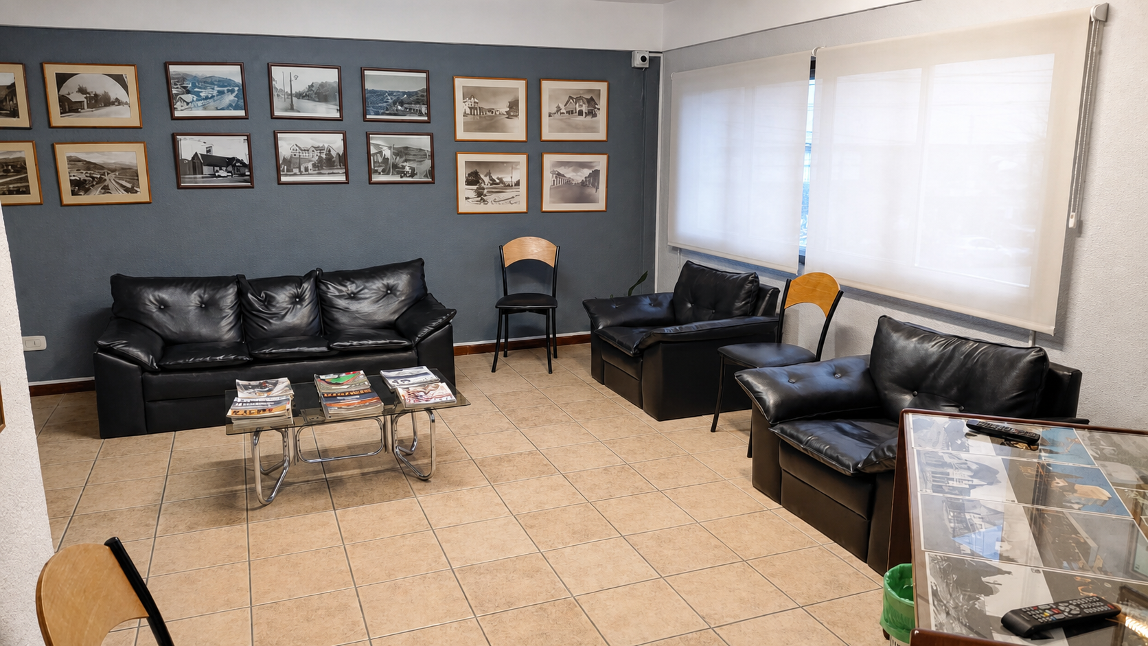 Recepción del Centro Odontológico Vuriloche en Mitre 509, Bariloche